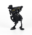 Kaws Brian Donnelly Robert Lazzarini companion black version limited edition art toys figurine medicom toys 2010