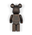 Kaws Original Fake Nexus 7 karimoku-400-wooden-bearbrick 2007 edition 400 sculpture art back