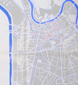 Invader Invasion de Grenoble map plan guide 1999 detail 1