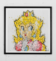 tilt peach princesse print graffiti street art urbain wall artwork sold art 3
