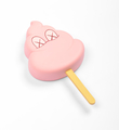 Kaws Brian Donnelly Warm regards bar pink rose Medicom toy detail 2