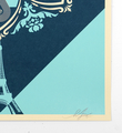 Shepard Fairey obey giant screen print A delicate balance serigraphie oeuvre artwork Earth Crisis cop21 eiffel tower paris_3