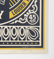 Shepard Fairey Obey Giant By any means necessary set screen print artwork serigraphie oeuvre art 2007 signature signed