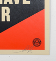 Shepard Fairey Obey Giant Let fury have the hour Film Poster screen print artwork oeuvre art 2013 signed signature