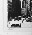 Andre Saraiva le fer a repasser flatiron New York artwork screen print oeuvre serigraphie signed signature