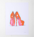 Closer To God In Heels (red)
