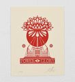 Power and glory letterpress