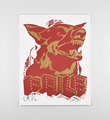 Faile dog (red & gold)