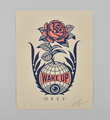 Wake up earth letterpress